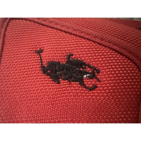 Polo Ralph Lauren Adjustable Catamaran Slide Size 6 Junior Red Sandal - Picture 8 of 14